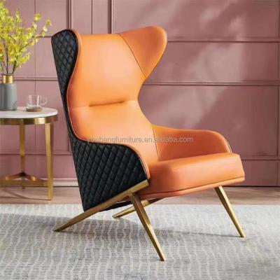 China (Other) Factory direct sales adjustable modern lightweight home leather chair living room furniture luxury lounge chair for sale