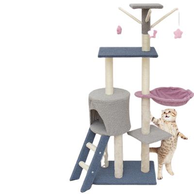 China Viable Made In China Luxury Large Pet Cat Climbing Frame For Hanging Soft Hammock Cat Climbing Frame for sale