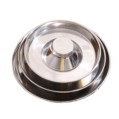 China Diameter 26cm Stainless Steel Viable Biodegradable Pet Feeder Viable Pet Feeder for sale