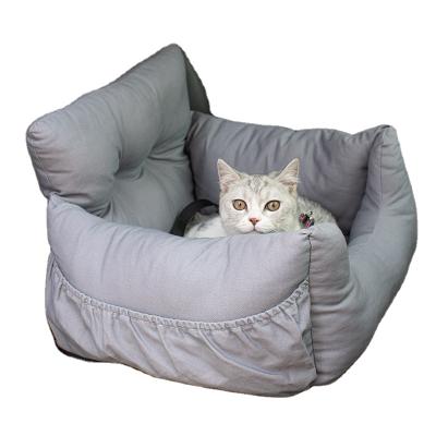 China Brand New Travel Detachable Soft Cotton Hood Skate Dog Pet Bed and Accessory Protector Pet Bed Sofa Large Size Car Seat for sale