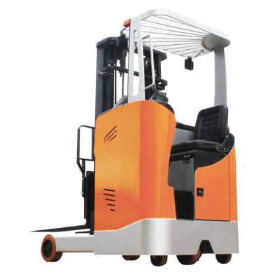 China Factory Appearance Nice Reach Truck Rack Warehouse Electric Reach Stacker for Pallet Stacking Forklift for sale