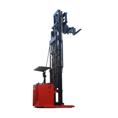 China Factory 1.5T 10 Meters Three 3 Way Forklift Stacker VNA Electric Forklift With Position Operation Type for sale