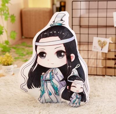 China Anti-Static Cushion Cute Soft Pillow Best Cartoon Gift For Kids Cartoon Character Rests Cute Sleeping Cartoon Neck Anime Pillow for sale