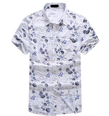 China 2021 Cheaper Price Anti-pilling 2021 Mens Designer Poplin Printing Formal Shirt for sale