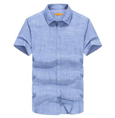 China Anti-wrinkle cambric casual shirts for men for sale