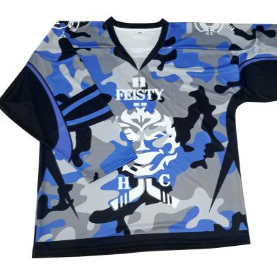 China Shirts & Tops Custom Size And Logos Mens Womens Plain Custom Sublimated Ice Hockey Tank Tops for sale