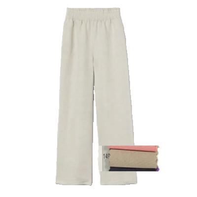 China Breathable Womens High Waisted Straight Casual Pants for sale