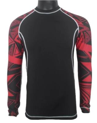 China Rash Guard Custom Compression Shirts Long Sleeve Muttahida Majlis-e-Amal Rash Guard Rash Guard For Men Compression Long Sleeve Rash Guard Compression Shirt for sale