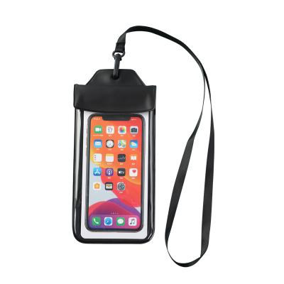 China Universal Mobile Phone Cases Waterproof Beach Dry Case Beach Clear Waterproof Case Diving Pocket TPU Swimming Floating Bags for sale