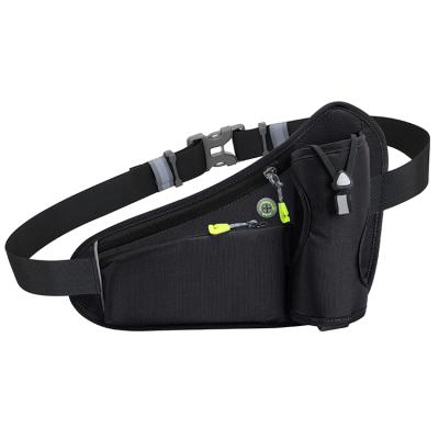 China Hole Waterproof/Earphone/Reflective Outdoor Sports Bag Small Gym Bag Bicycle Phone Hold Belt Waist Pack Waterproof Running Practical Sports Bag for sale