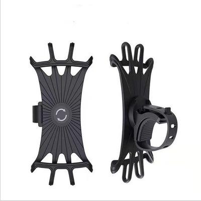 China Wholesale Adjustable Handlebar Mobile Phone Mount Bicycle Mount Bicycle Silicone Phone Holder for sale