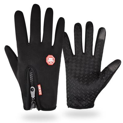 China Winter Touch Screen Gloves Recycling Shockproof Road Bike Mtb Breathable/Comfortable/Waterproof Non-slip Breathable Full Finger Gloves Sports Riding Gloves for sale