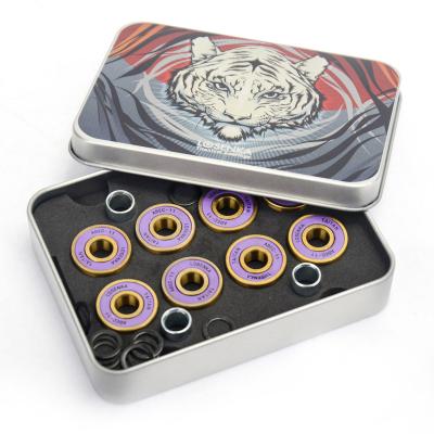 China Durable Youth Skateboard Wheel Bearing OEM Newly Customized Board Color Core Skateboard Bearings for sale