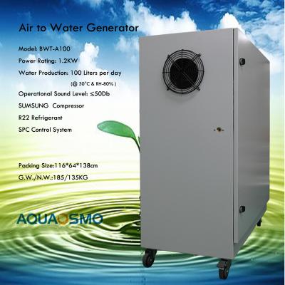 China [AQUAOSMO] Small Towns Creating Water Out of Low Density Atmospheric Air Water Generators for sale