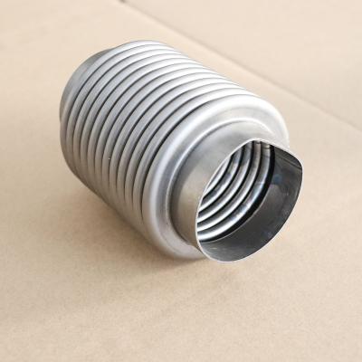 China High quality pure titanium corrugated gr2 hose automobile and motorcycle couplings bellow to flex joint pipe for sale