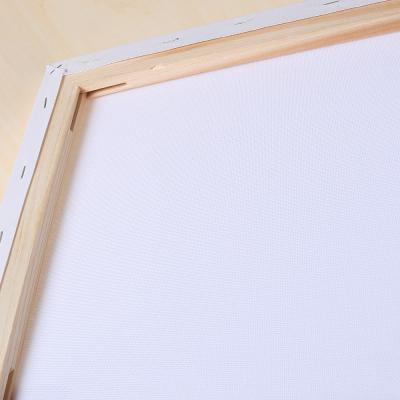 China Inkjet Printing Hot Sale White Stretched Artist Linen Canvas for sale