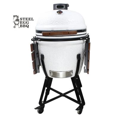 China Easily Assembled SEB KAMADO Komado Grill For Sale Steel Ceramic BBQ Rotisserie Charcoal Kamado BBQ Grill for sale