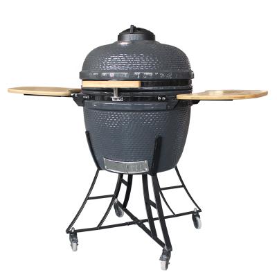 China Adjustable Size 2020 SEB KAMADO 24 Inch Large Outdoor Kamado Joe Egg Shape Ceramic BBQ Grills, Komodo BBQ Grill for sale