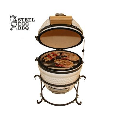 China Kamado 2020 Adjustable Size SEB KAMADO Joe R-U 13 Inch Mini BBQ Grill Ceramic Egg Grill for sale