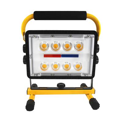 China Multifunctional Portable Outdoor Spotlight Emergency Lighting COB Floodlight Rotate Portable for sale