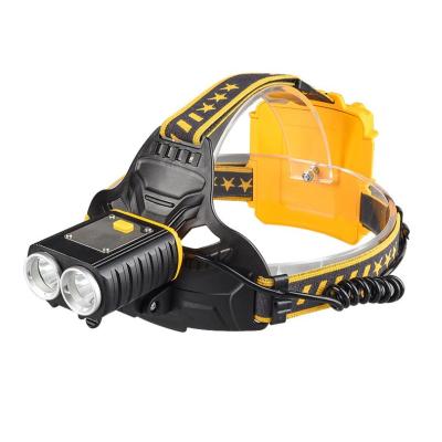 China New P50 Aluminum Alloy Portable Outdoor Rechargeable Waterproof Adjustable Headlight for Camping for sale