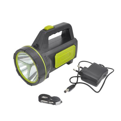 China High efficiency Hesoray high power handheld portable camping multifunctional outdoor led rechargeable spotlight for sale