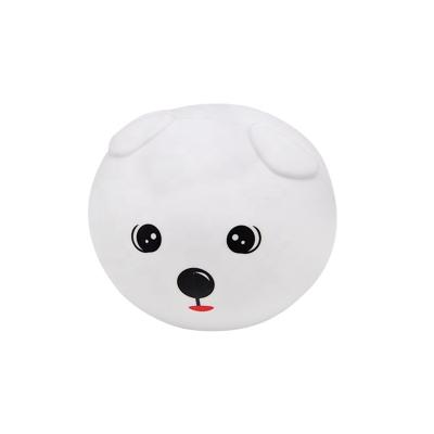 China Modern Night Lamp Silicone LED Switch Sensor Touch Dog USB Rechargeable Night Breathing Lamp With Remote Control for sale