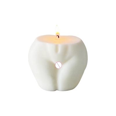 China Creative Home Decoration Women Body Buttocks Silicone Mold Art DIY Handmade Sexy Hot Selling Ass Candle Mold for sale