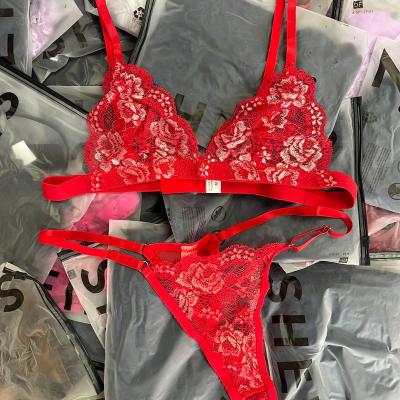 China 2022 new product cheap store shein lingerie mix sexy set 100% polyester for sale