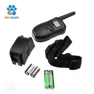 China Sustainable Remote Control Dog Electric Dog Training Products 998D 300m Pet Training Pet Collar With Battery for sale