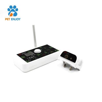 China Smart Viable 2 in 1 Dog Training Restraint and Outdoor Wireless Fence Petz System for sale