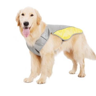 China Summer Heat Shirts Summer Heat Viable Dog Vest Breathable Reflective Loser Jacket Cooling Shirts Dog Cool Coat For Outdoor Dog Walking for sale