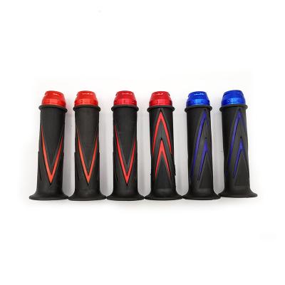 China High Quality Rubber+Aluminum Rubber+Aluminum Grip Handlebar Motorcycle Grips for sale