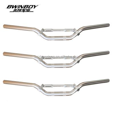 China Universal High Quality Aluminum Motorcycle Parts Handlebar Bar Silver With Wholesale Price for sale