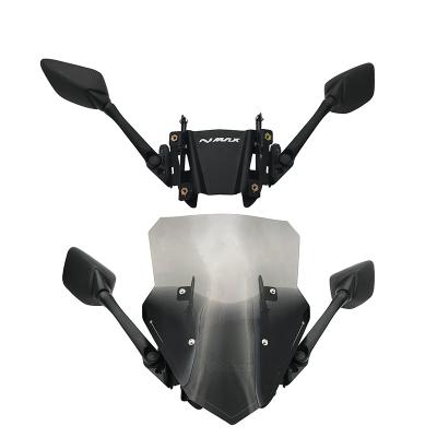 China For YAMAHA NMAX Motorcycle Bracket Plate Motorcycle Windshield Bracket Mount For Yamaha Nmax for sale