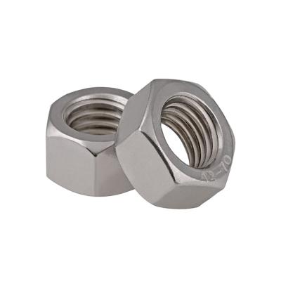 China Fast Shipping Environmental Friendly Heavy Industry Nickel Plating HBLJ m8 DIN 934 Hex Nut for sale