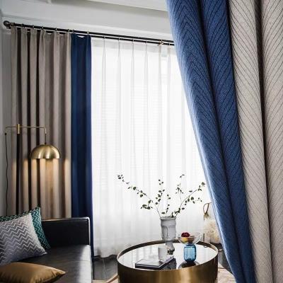 China Blackout Factory Sales Sheer Curtain With Printing Blackout Curtain For Bedroom Office Hotel for sale