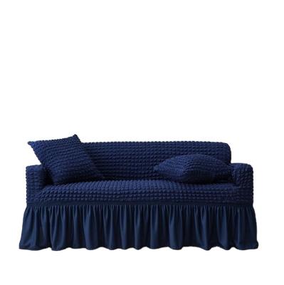 China Hot Selling High Elastic 3 Pieces Set Sofa Cover Jacquard Super Soft Elastic Couch Covers Elastic Sofa for sale