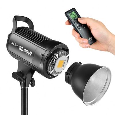 China Dimmable Flash Photo Studio Instant Continuous Light For Godox SL60W/SL60Y LED Bowens Video Light Mount 5600K for sale