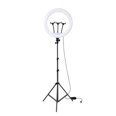 China 18 inch LED Ring Light Kit with Tripod USB Holder Charging YouTube 18inch Live for sale