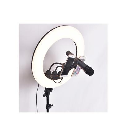 China Brightness Adjustable Factory Price Cheap Monopoly Light Kit Led Ring Light 18 Inch Make Up Ring Light for sale