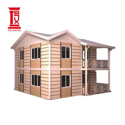 China Cheap Price Modern Small Prefab Modular Prefab Flat Pack House Kit With 3 Bedroom for sale