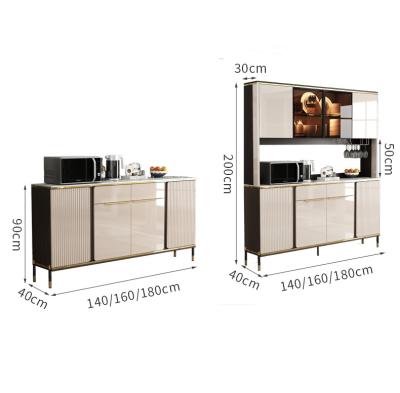 China (Size)Adjustable Modern Multifunctional Storage Cabinets Tilt Slab Countertops Cabinets Sideboards for sale