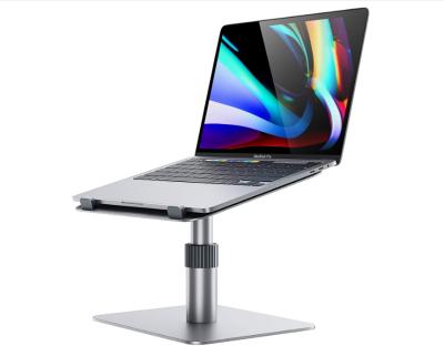 China Adjustable Laptop Stand (Height), Ergonomic Laptop Adjustable Riser Height Computer Holder Notebook Stand for Office for sale