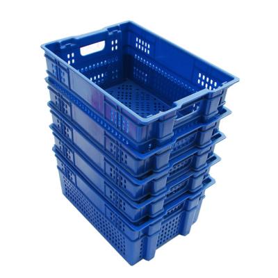 China Plastic milk crate for supermarket with best price Plastic tomato crate for storage and transport of fruits for sale