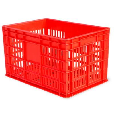 China Customize Surface Handling Plastic Turnover Crate for Transportation and Storage for sale