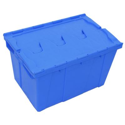 China Customized Color Heavy Duty Plastic Container Nestable and Stackable for Easy Storage for sale