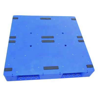 China 4-Way Entry Type Euro Spill Pallet Single Faced Style Made of HDPE Plastic Material for sale