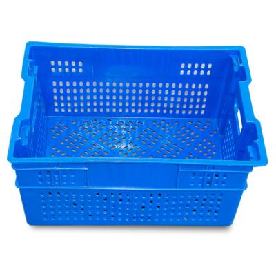 China Heavy-Duty Stackable Plastic Crate for Efficient Vegetable Storage for sale