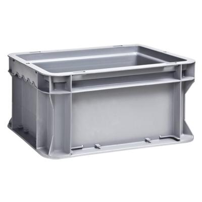 China 600*400*280mm Pp Durable Eu Warehouse Logistics Storage Plastic Turnover Eu Box for sale